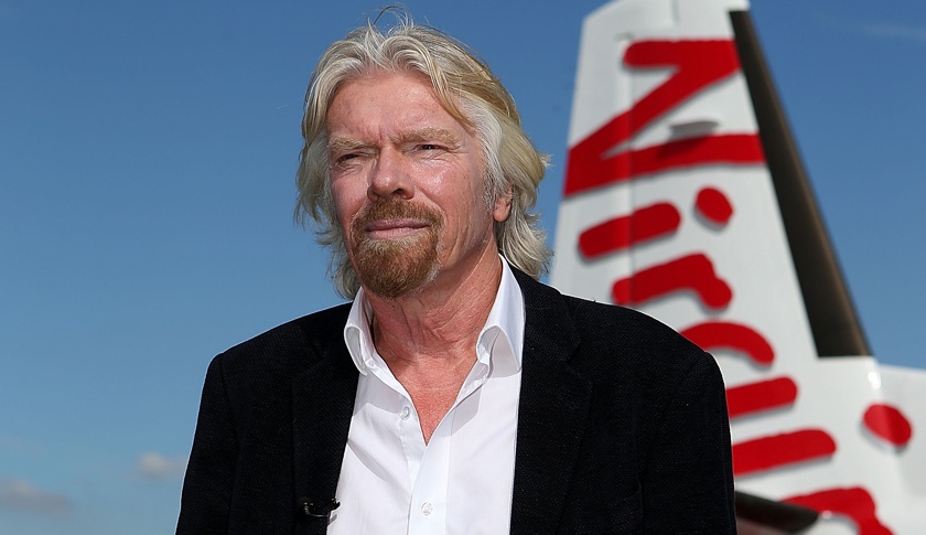Richard Branson Imprenditore di successo