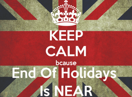 rientro dalle vacanze in arrivo