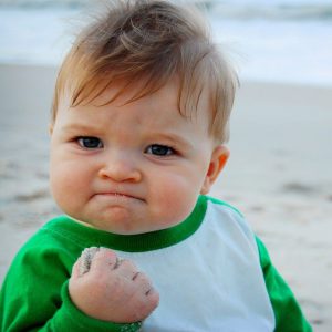 esempio di crescita bambino grintoso